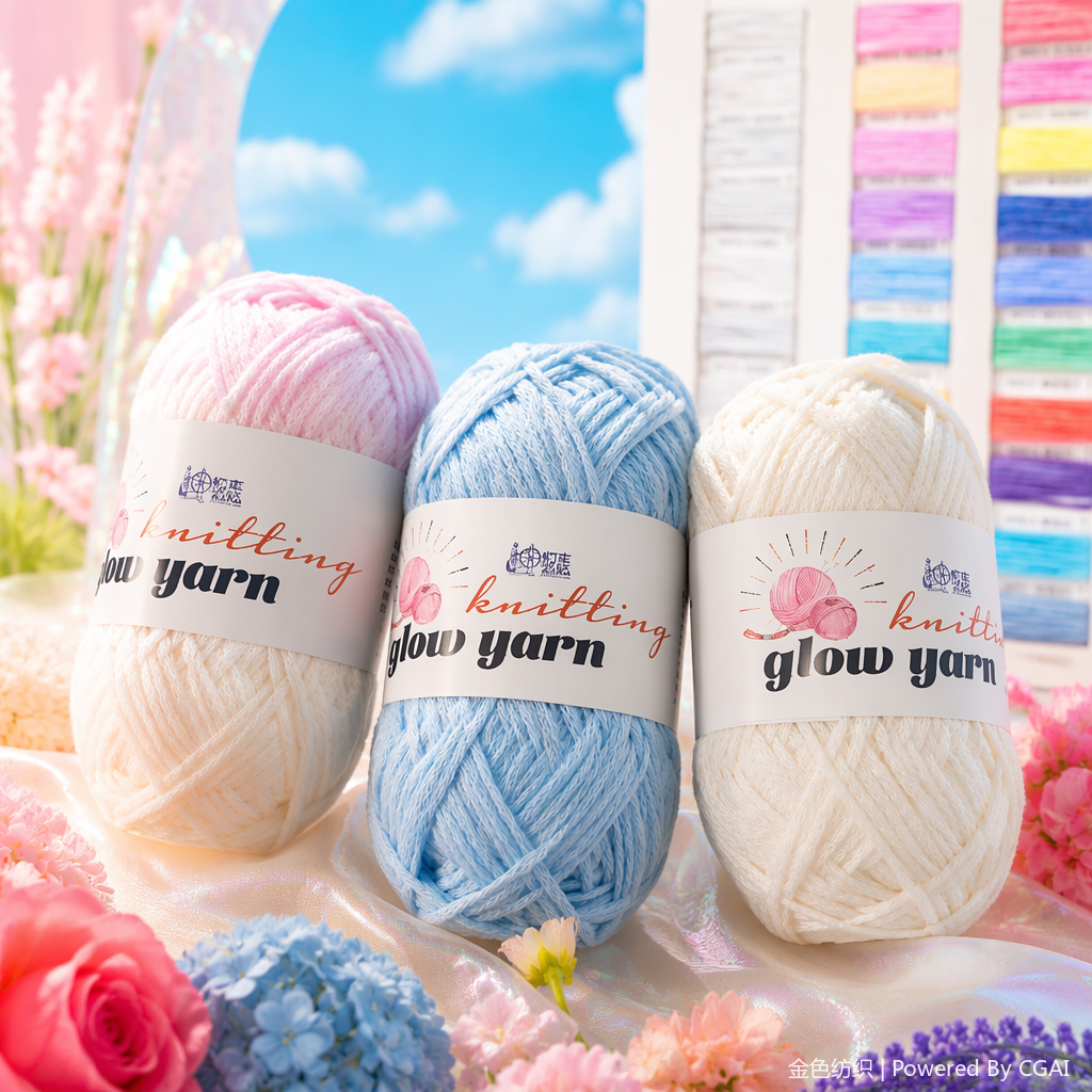 Cambio de luz hilo de lana mano que cambia de color bajo el sol hilo de crochet palo hilo DIY bouquet muñeca accesorios materiales de artesanía hilo de lana 50g hilo de hilo hilo