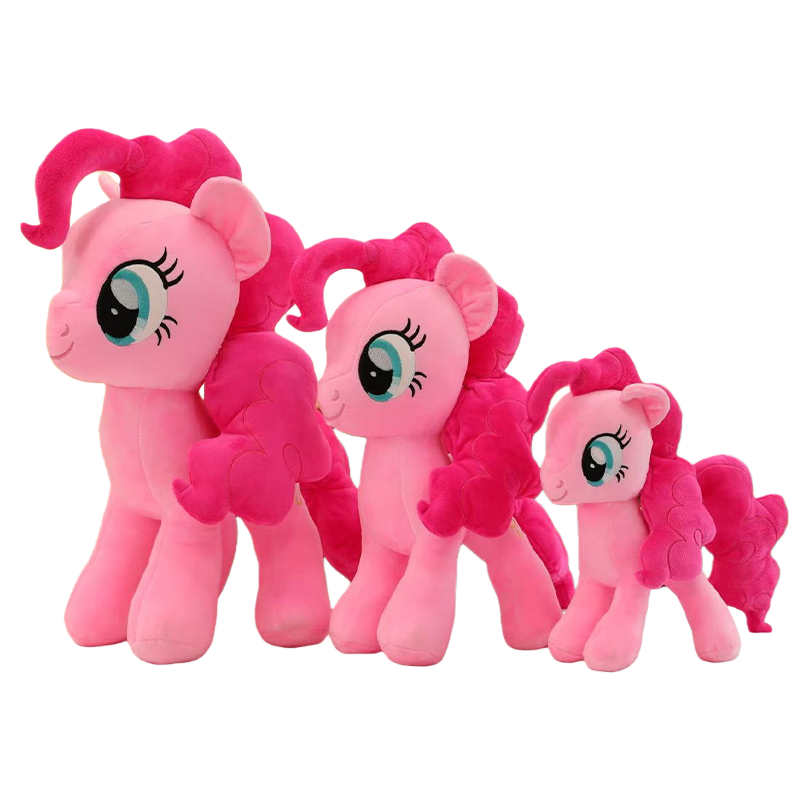 Rosa pony polly simulator muñeca de boda HelloKitty juguete de peluche pony polly juguete de peluche adorable dibujos animados anime alrededor muñecas hogar regalos para niños al por mayor Item Picture