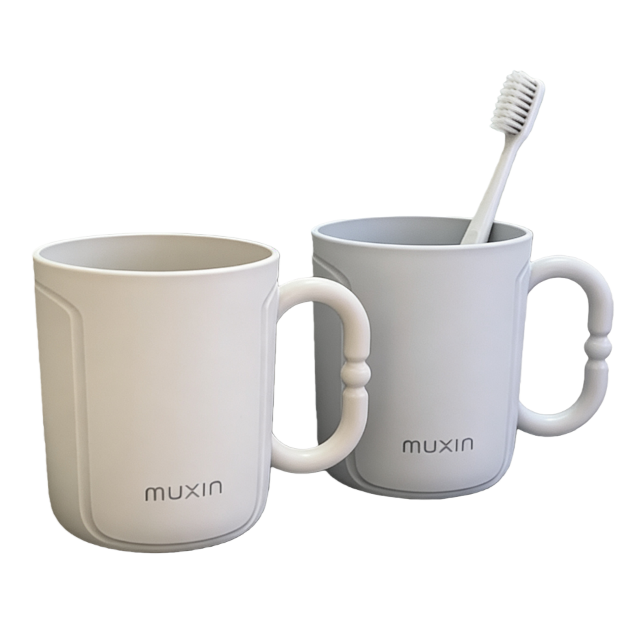 【CL】26Q2#572 White Cup, Muxin Yayun Toothbrushing Cup Item Picture
