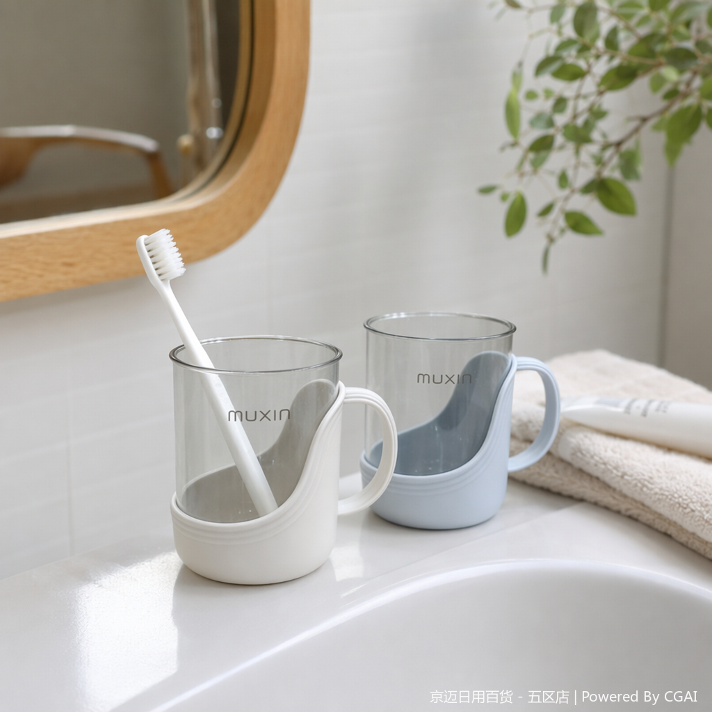 【CL】26Q2#585 Muxin Crystal Toothbrush Cup details Picture