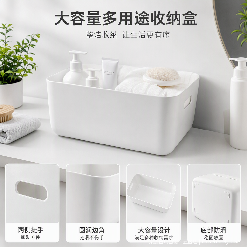 【CL】26Q2#1039 Storage Box, Storage acrylic
