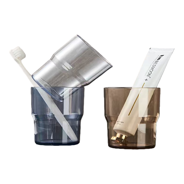【CL】26Q2#2040 Colorful Transparent multi-functional water Cup, Creative household tea cup, portable beverage cup Item Picture