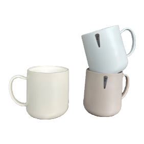 【CL】26Q2#2052 White Couple Cup Straw Set Summer Fashion Drink Cup Combination for Men and women Item Picture
