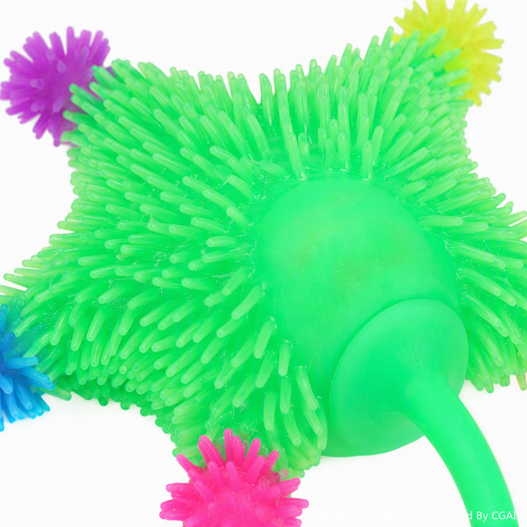 TPR colorful star-shaped flash stress-relieving mini claw machine, gacha machine collectible gift Application Scenario