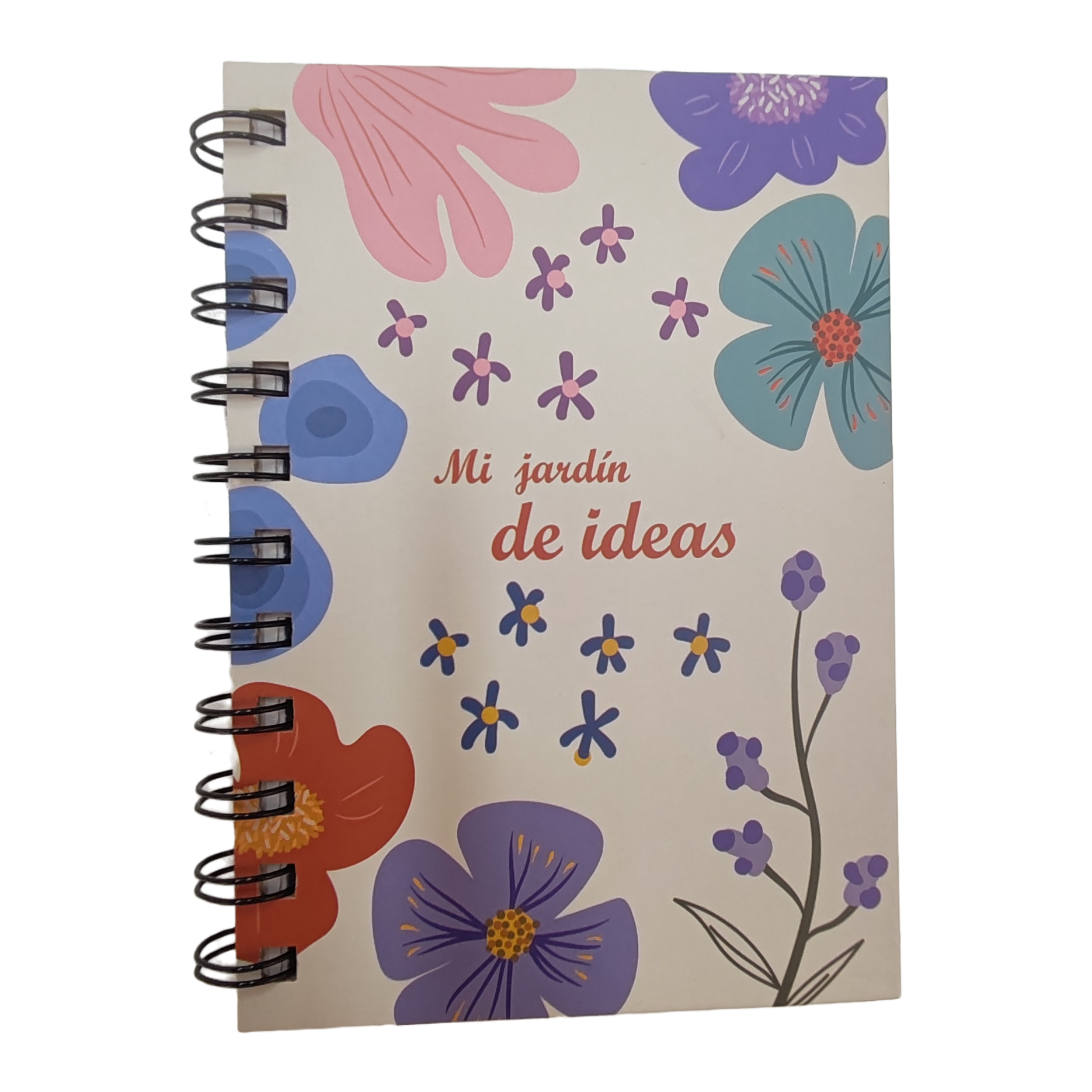 Donghu Paper Products A6 Flower Coil Notebook, a fresh and portable notebook for students Item Picture