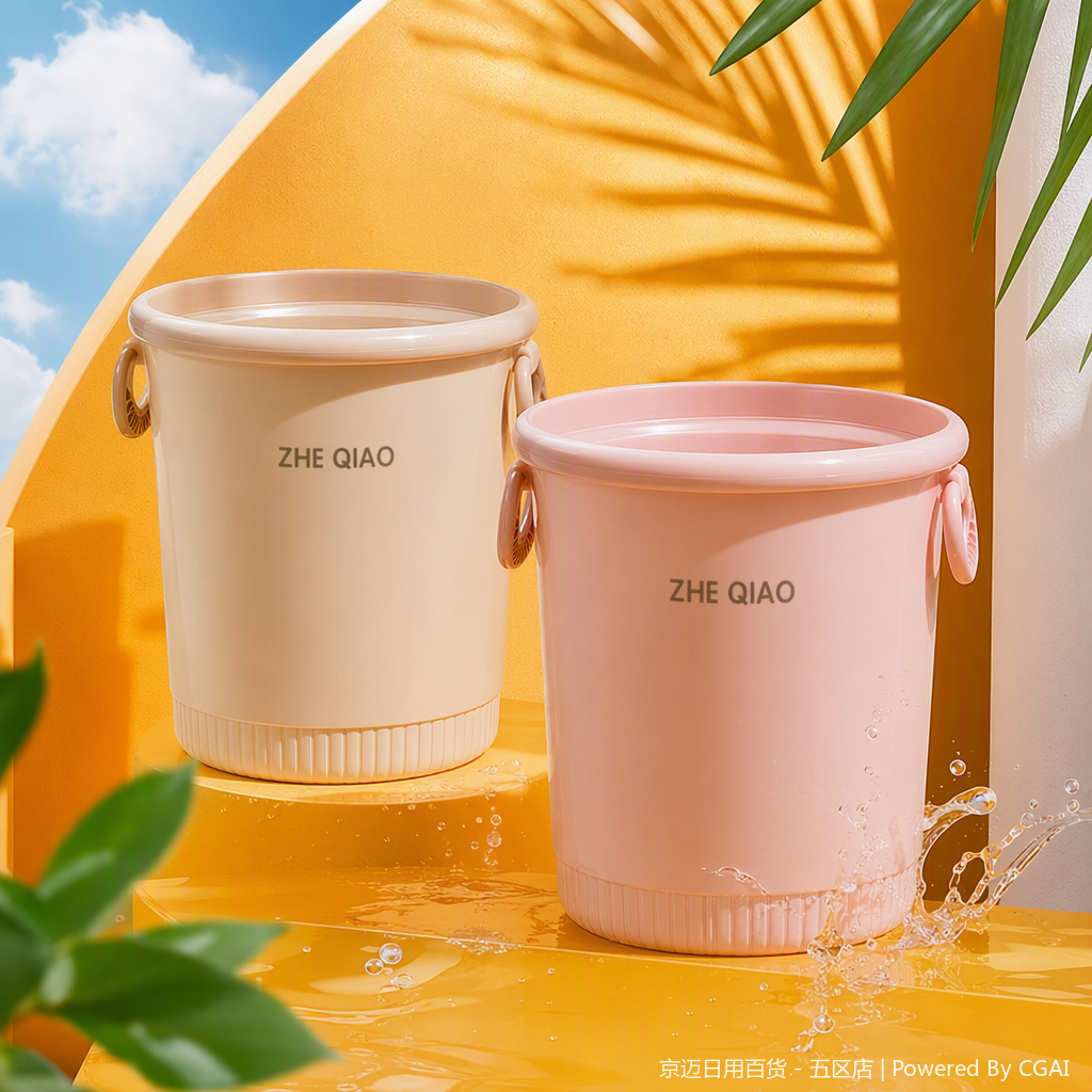 【CL】26Q2#0204 Smart Pedal Trash can, 6L hanging bucket, simple design for home kitchen and bathroom, durable and environmentally friendly Specification image