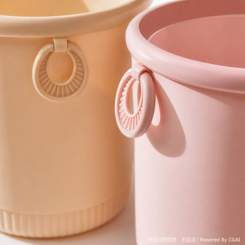 【CL】26Q2#0204 Smart Pedal Trash can, 6L hanging bucket, simple design for home kitchen and bathroom, durable and environmentally friendly Application Scenario