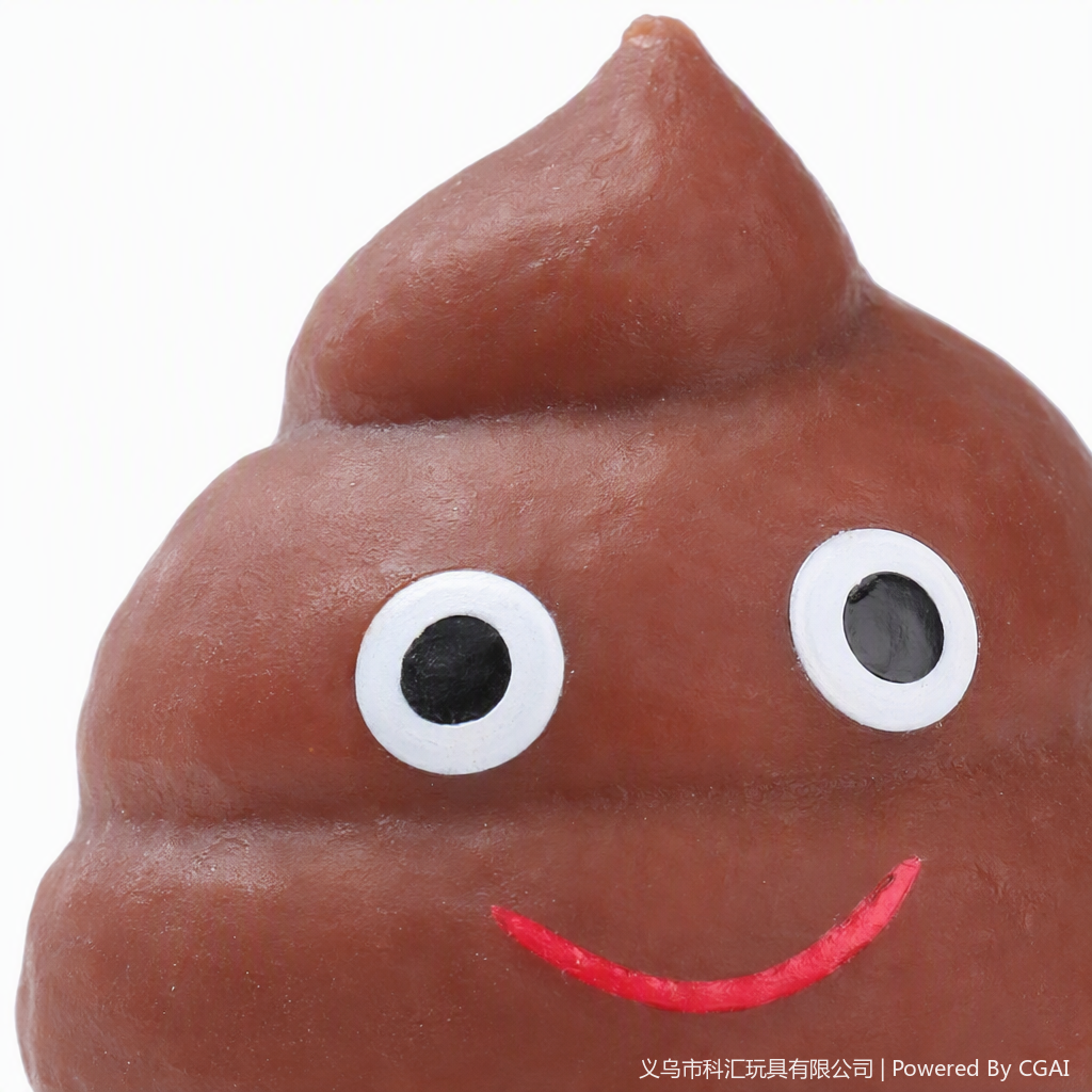 A best-selling cute smiling poop doll simulation prank stress-relieving soft rubber toy Application Scenario