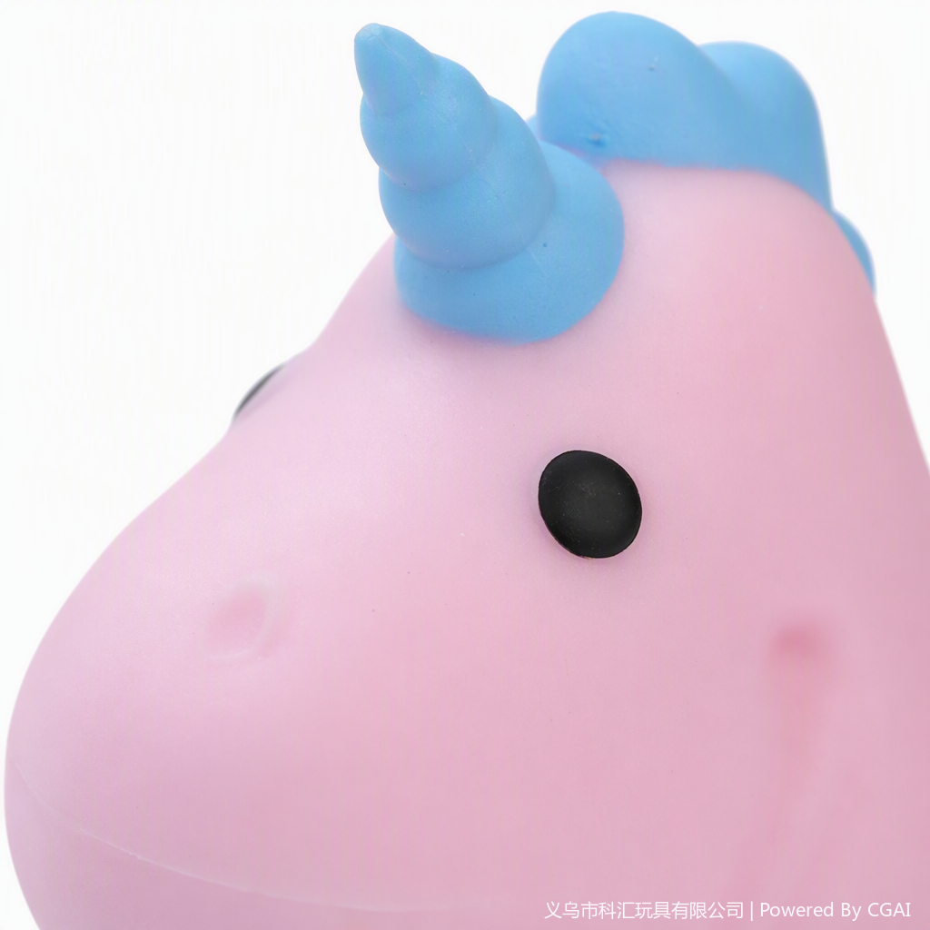 TPR Stress Relief Ball, pva Unicorn Pinch toy, Stress relief, Slow rebound Specification image