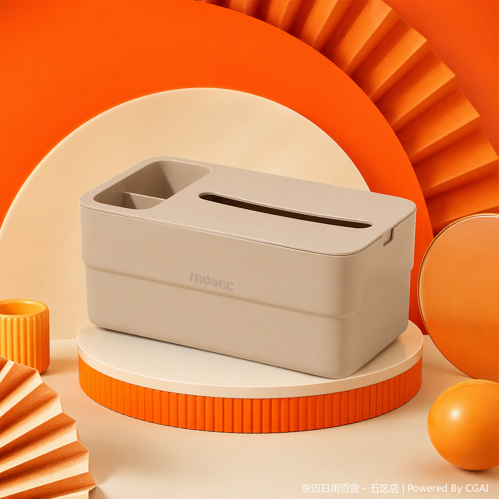 【CL】25Q4#2521 Dopamine Texture Tissue Box, Tissue Box, Toilet Paper Roller, household creative toilet paper storage, neat, convenient and practical Specification image
