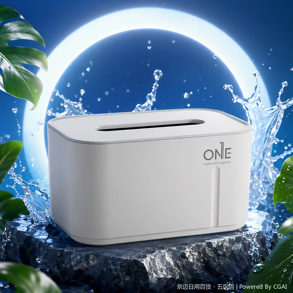 【CL】26Q2#1161 Dopamine Texture Tissue Box, Tissue Box, Toilet Paper Roll Box, Toilet paper Storage box, simple and practical for home use Specification image