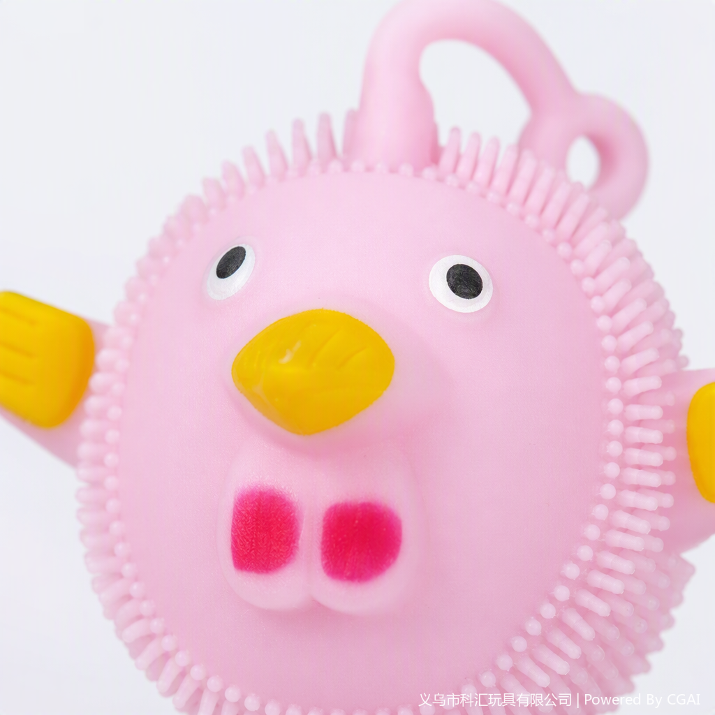 TPR Macaron colorful cartoon hen, glitter ball, cute plush toy, children's doll, soft and adorable plush toy, gift and giveaway Application Scenario