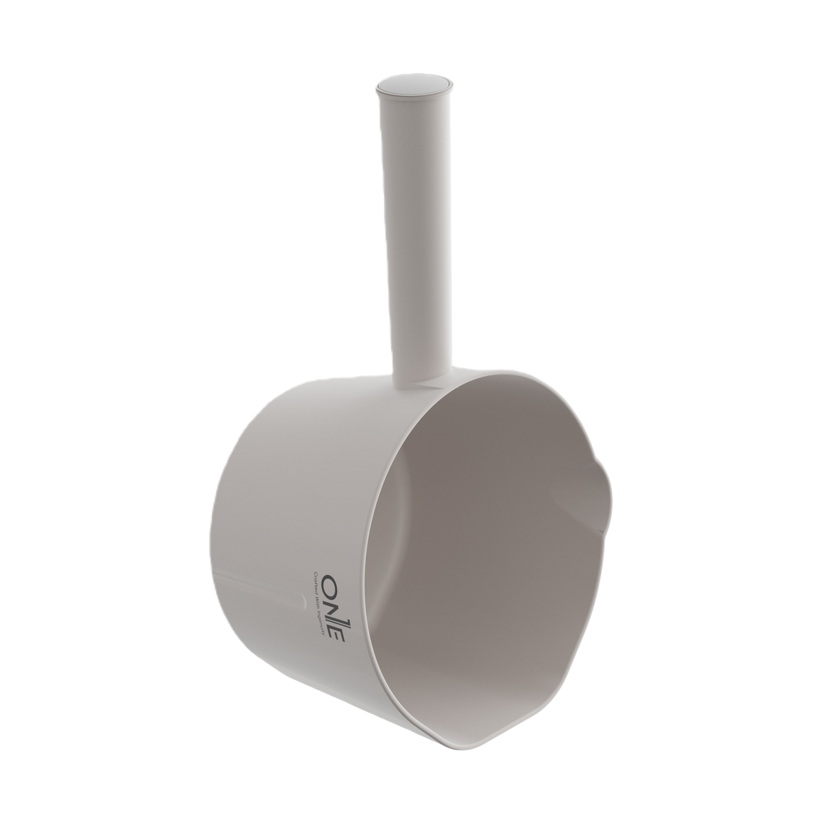 【CL】26Q2#1605 Thickened white water spoon and ladle kitchenware Durable and practical household soup spoon and ladle tableware Application Scenario