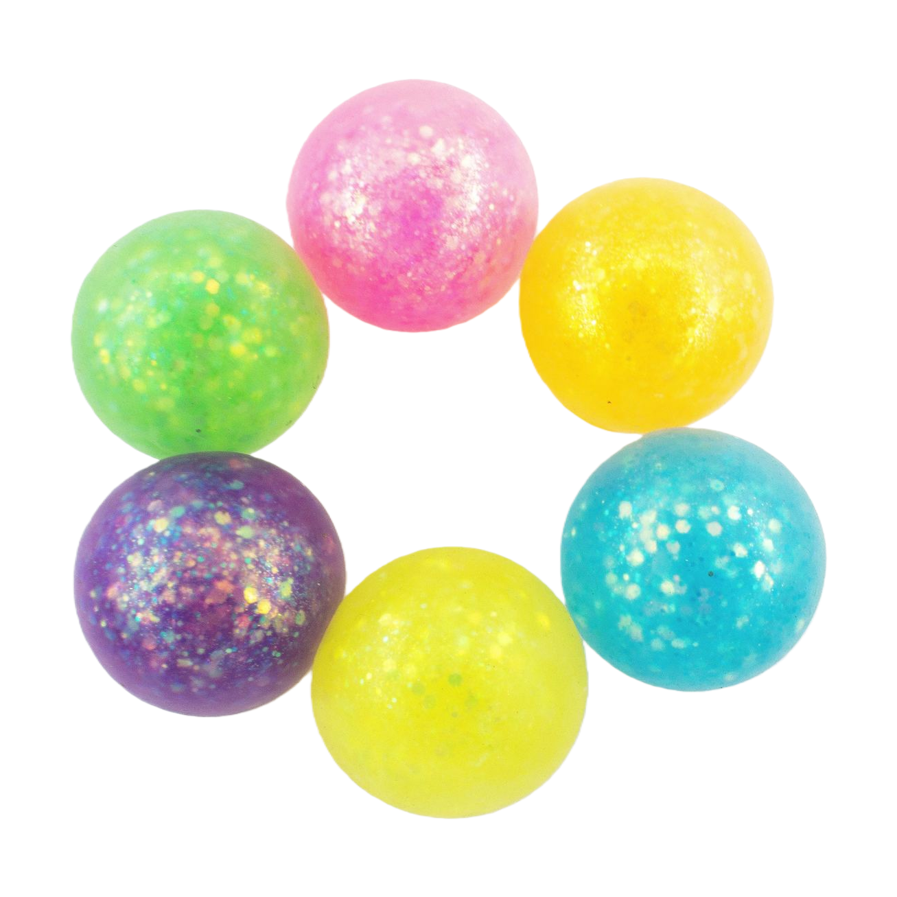 Burst 7.0 malt lento rebote pinchado oro cebolleta descompresión bola rainbow ball juguete Item Picture