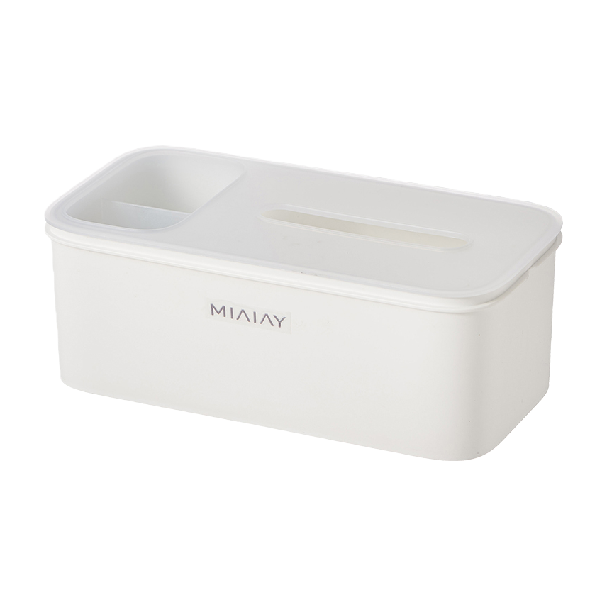 【CL】26Q1#1601 Multi-functional leather-textured tissue box, tissue maker, home creative toilet paper storage, simple and fashionable Item Picture
