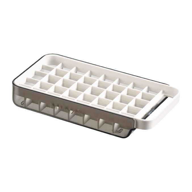 【CL】26Q1#2113T Ceramic soap box with lid storage case equipped with bubble net simple bathroom supplies rack Item Picture
