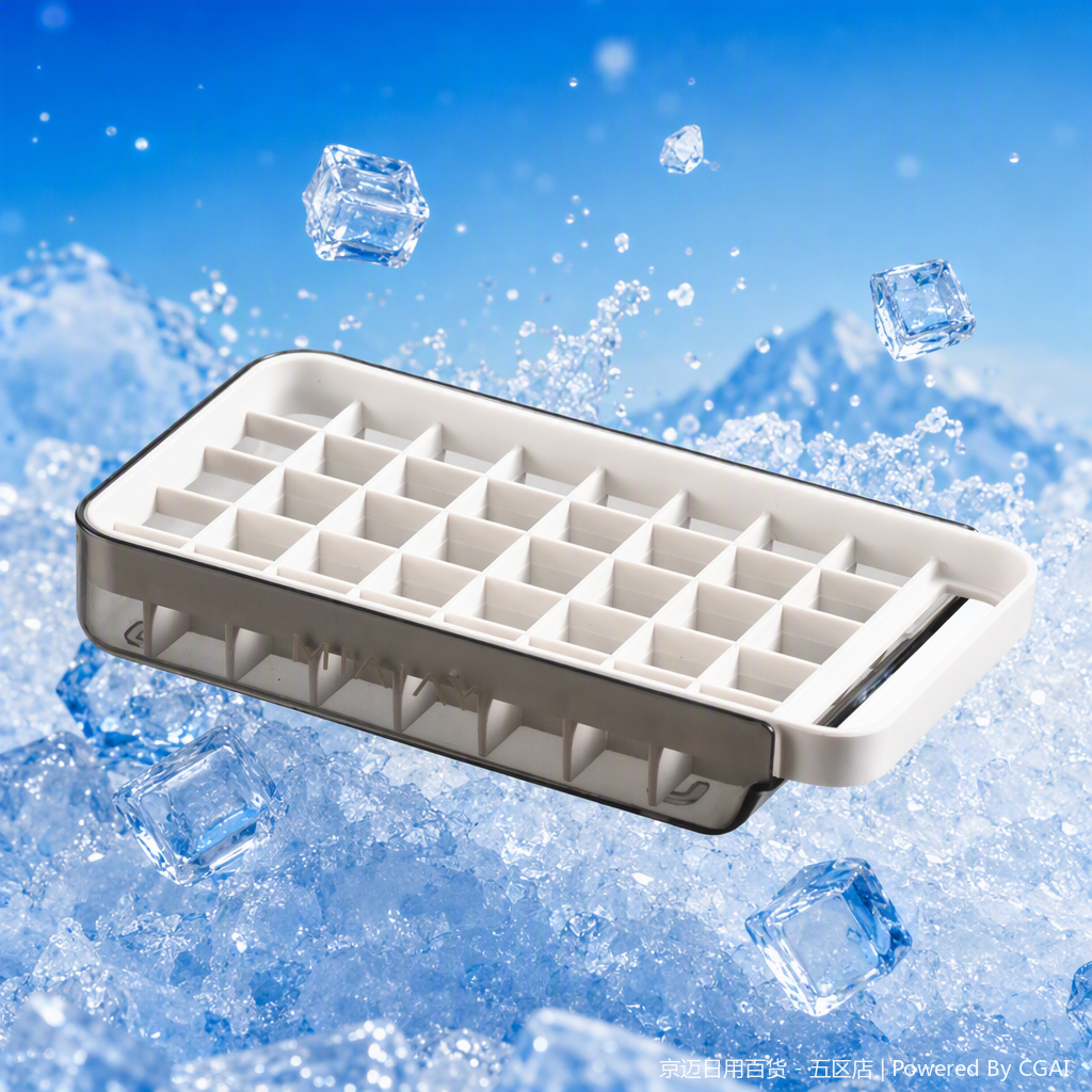 【CL】26Q1#2113T Ceramic soap box with lid storage case equipped with bubble net simple bathroom supplies rack Specification image