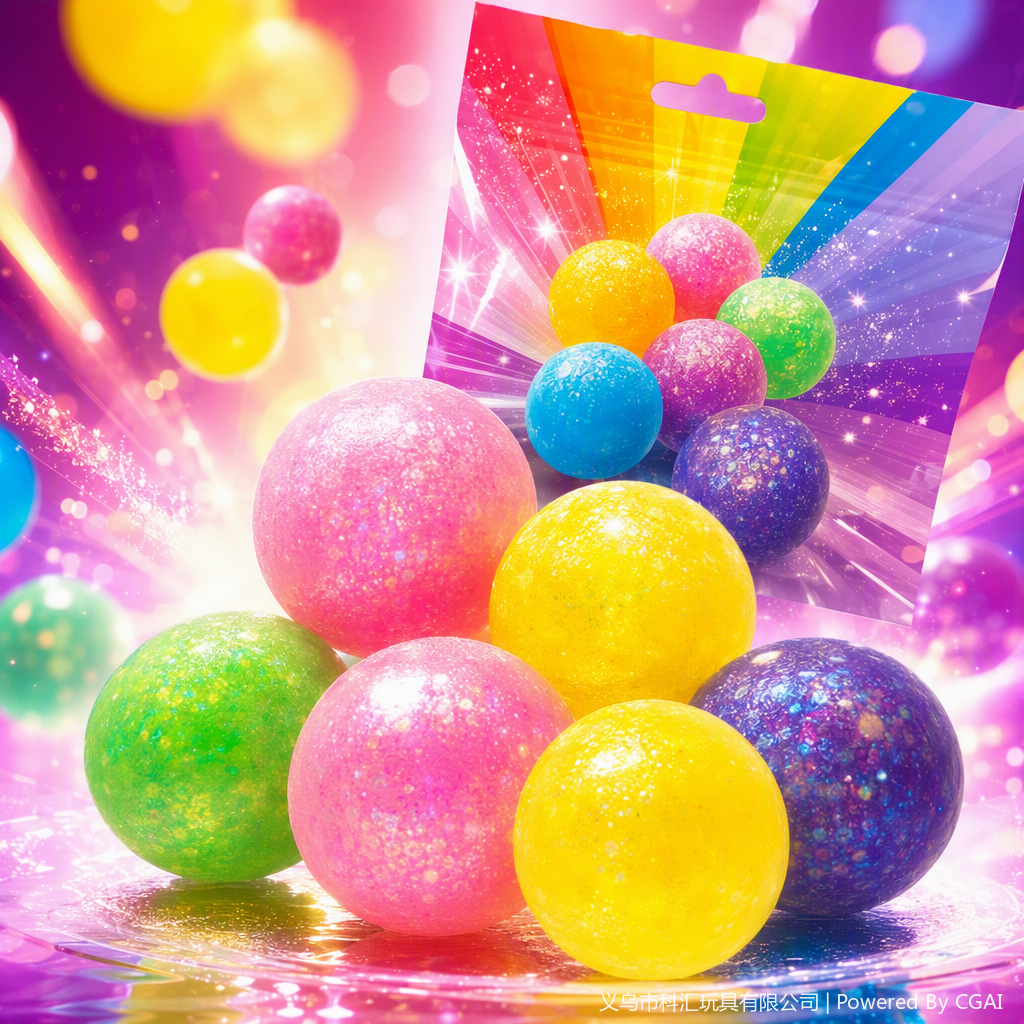 Burst 7.0 malt lento rebote pinchado oro cebolleta descompresión bola rainbow ball juguete details Picture