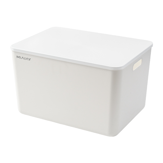 【CL】26Q1#3054D Multi-functional white desktop storage box, bean paste cosmetics organizing box, simple storage supplies, neat storage wonder Item Picture