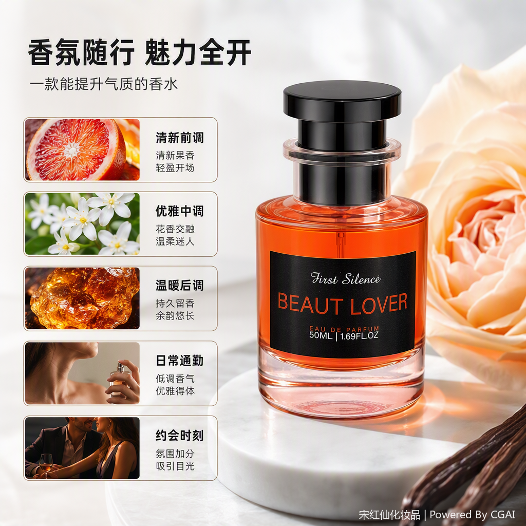 العطر الخفيف الطويل والدافئ