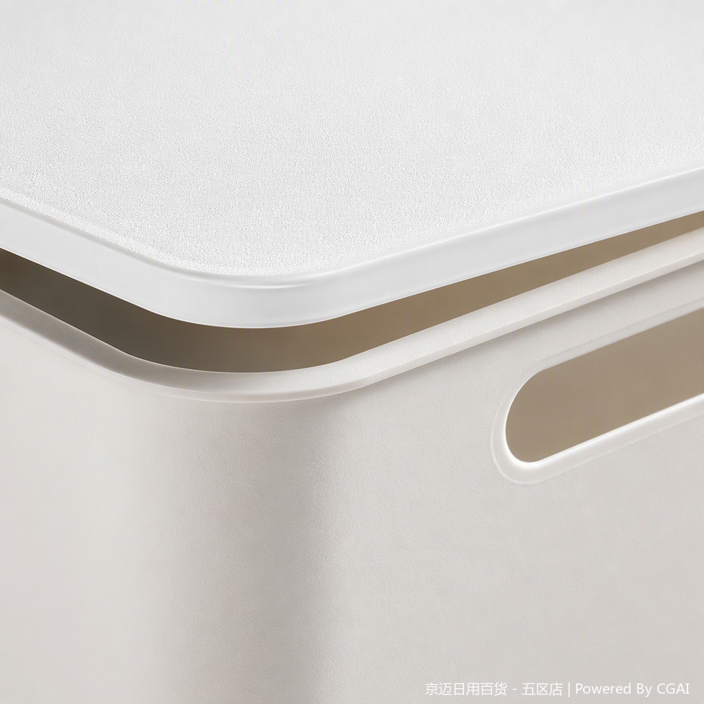 【CL】26Q1#3054D Multi-functional white desktop storage box, bean paste cosmetics organizing box, simple storage supplies, neat storage wonder Application Scenario
