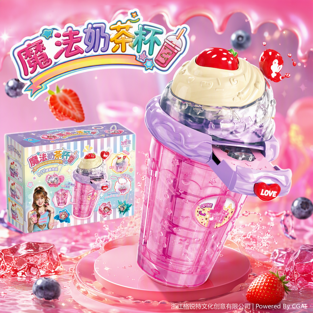Hai Zhi Xing N981 Magic Milk Tea Cup Specification image