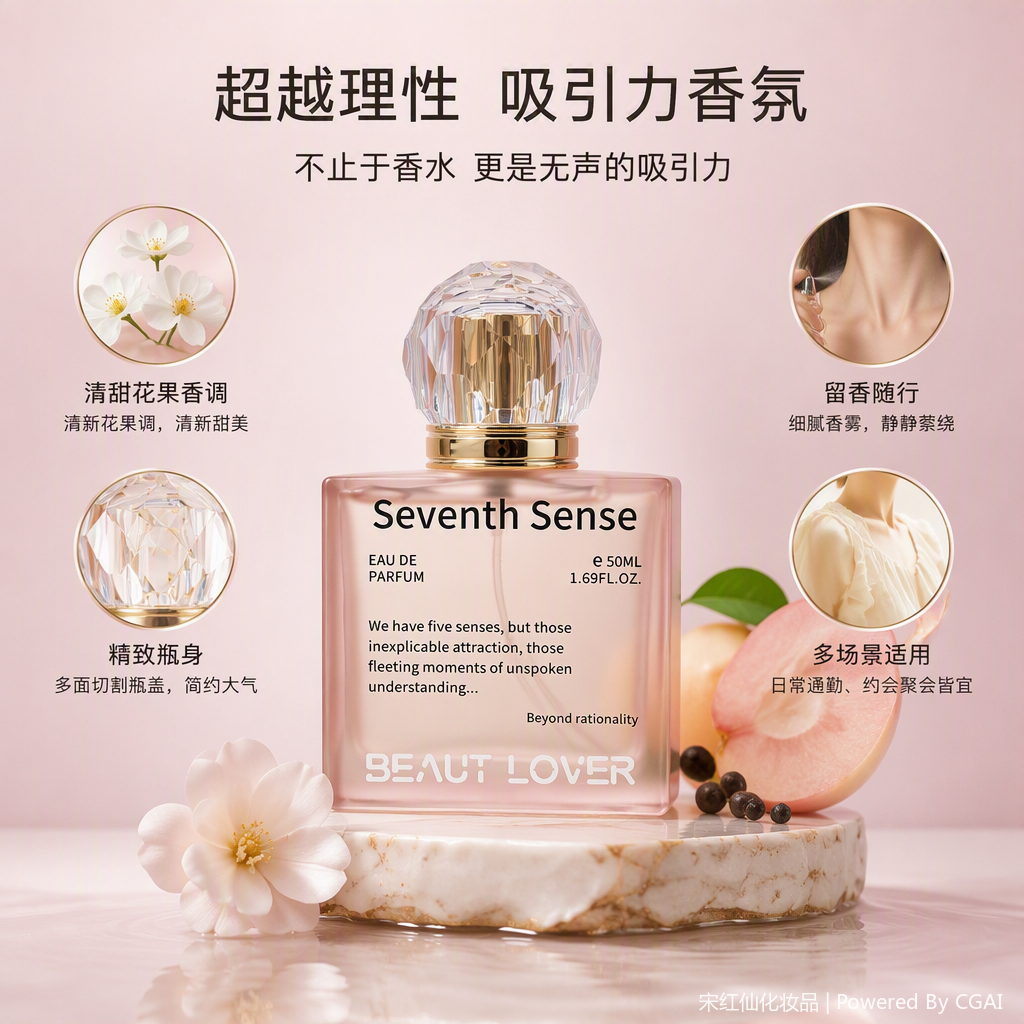 Fruity aroma, high-end elegance, imported spices, long-lasting fragrance