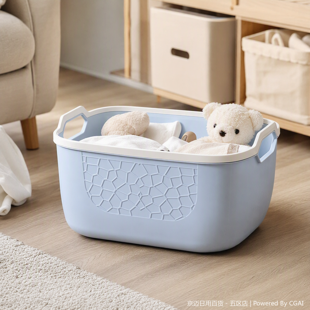 【CL】26Q1#3081D Multi-purpose hand-held rattan woven storage basket for home organization and storage, bamboo storage basket with handle design details Picture