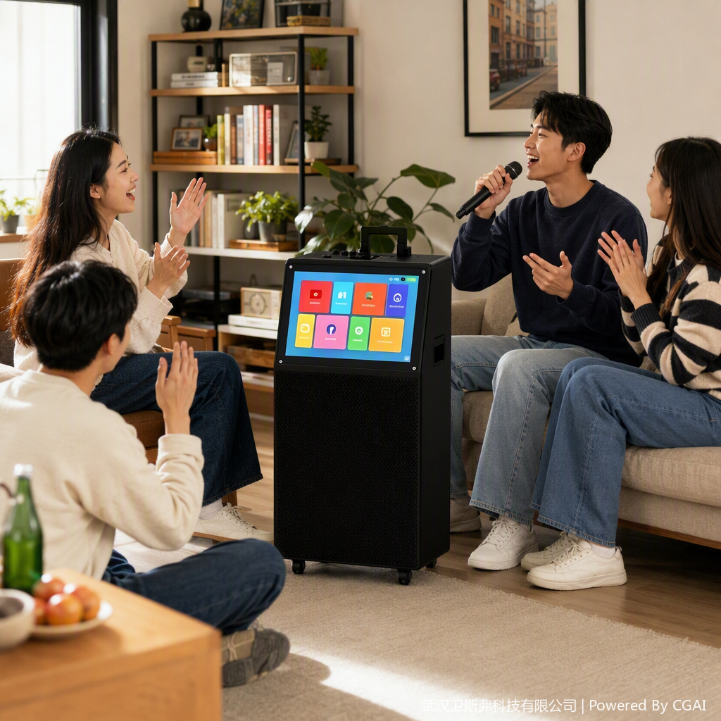 KTV smart audio system, song selection machine, touch screen all-in-one machine, karaoke details Picture