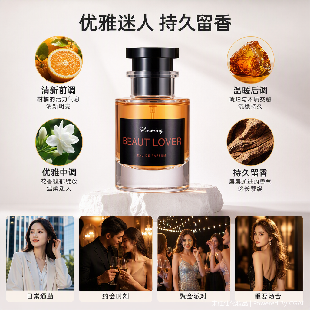 Long-lasting delicate women's perfume, fresh and warm 151150890163606812