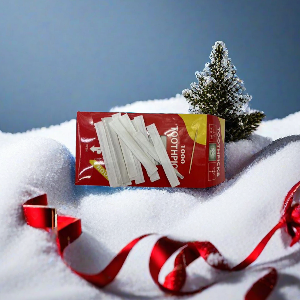 Environment-Friendly Disposable Paper-Wrapped Toothpick Single Portable Tooth Cleaning Tool With Independent Packaging details Picture