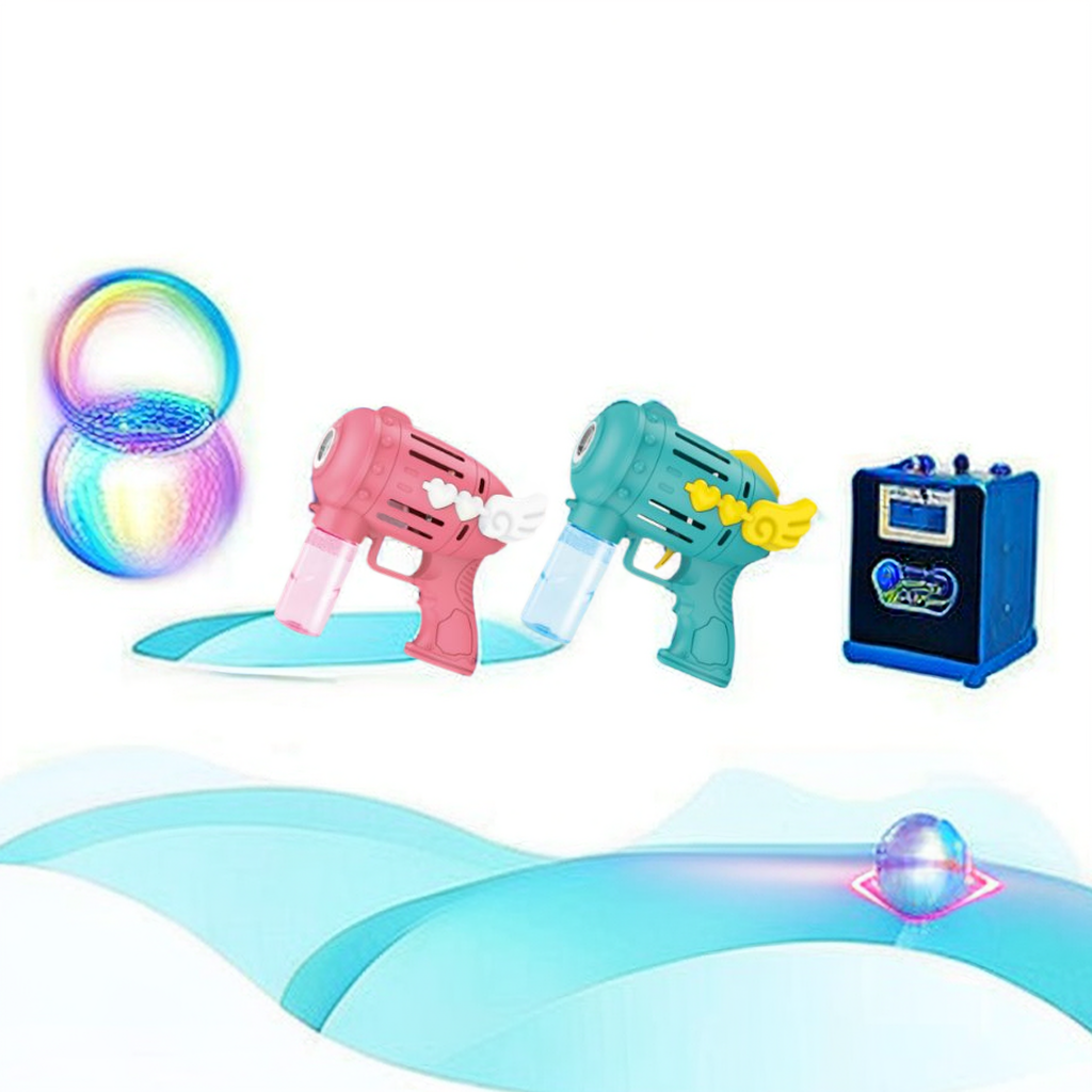 儿童新款/电动泡泡枪/玩具/大量泡泡/防漏设计/亲子互动/游戏好礼物产品图
