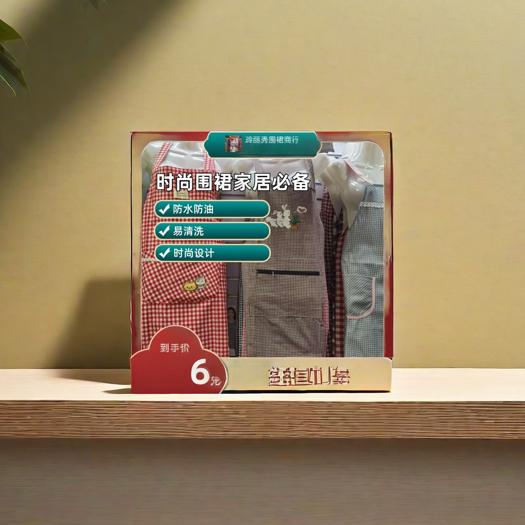 围裙白底实物图