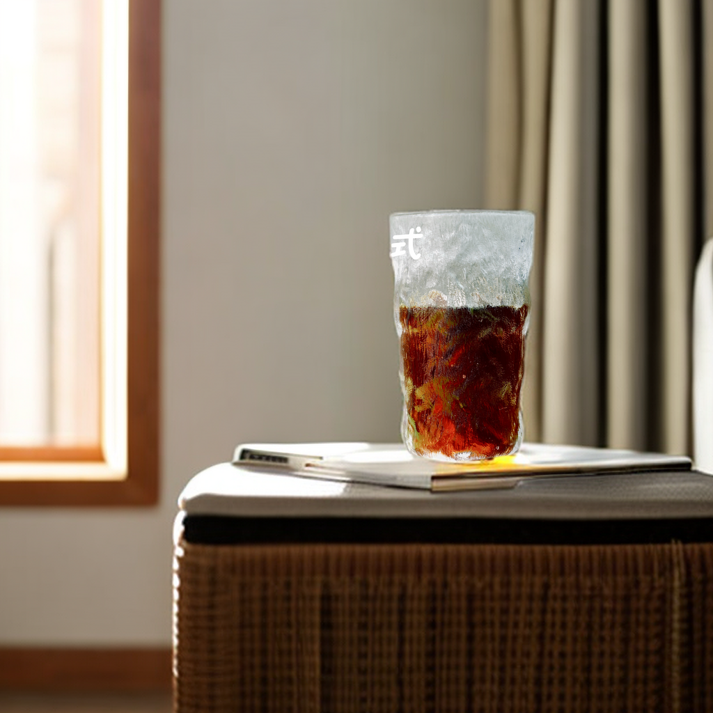 Clear Glass Coffee Cup High Temperature Heat Resistant Large Capacity Simple Design Of Tea Dual-Use Household Drink Cup Application Scenario