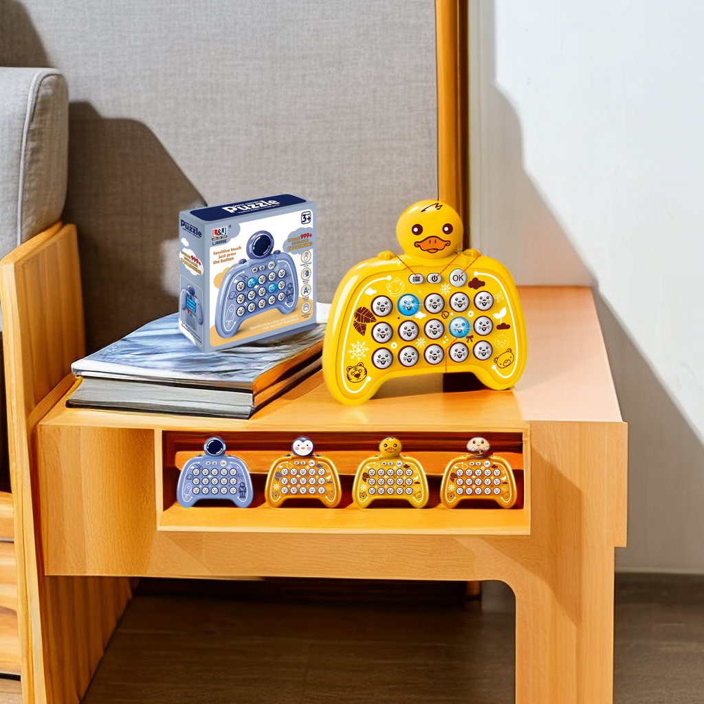 Cute duck whack-a-mole interactive toy puzzle game Application Scenario