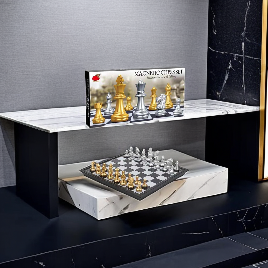 国际象棋金银款 厂家直销 外贸支持经典棋盘款图