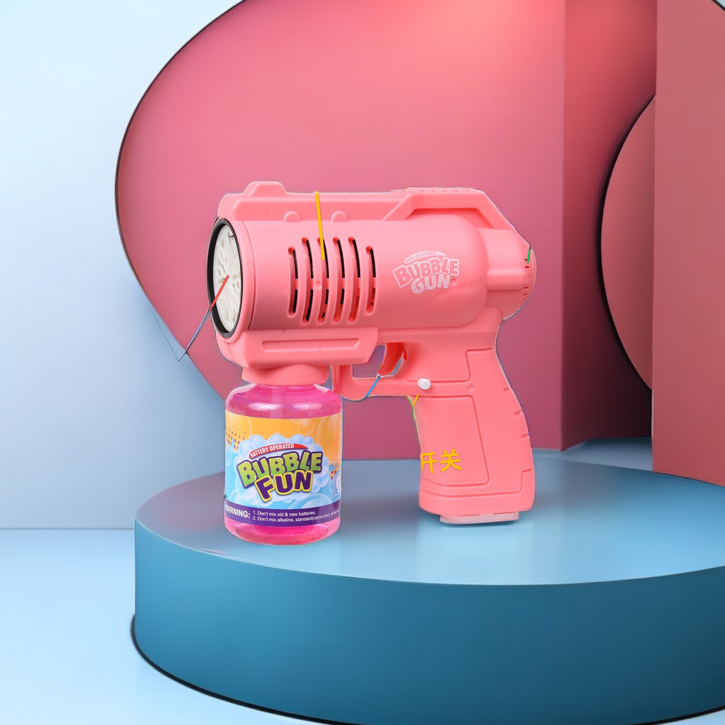 Electric bubble gun