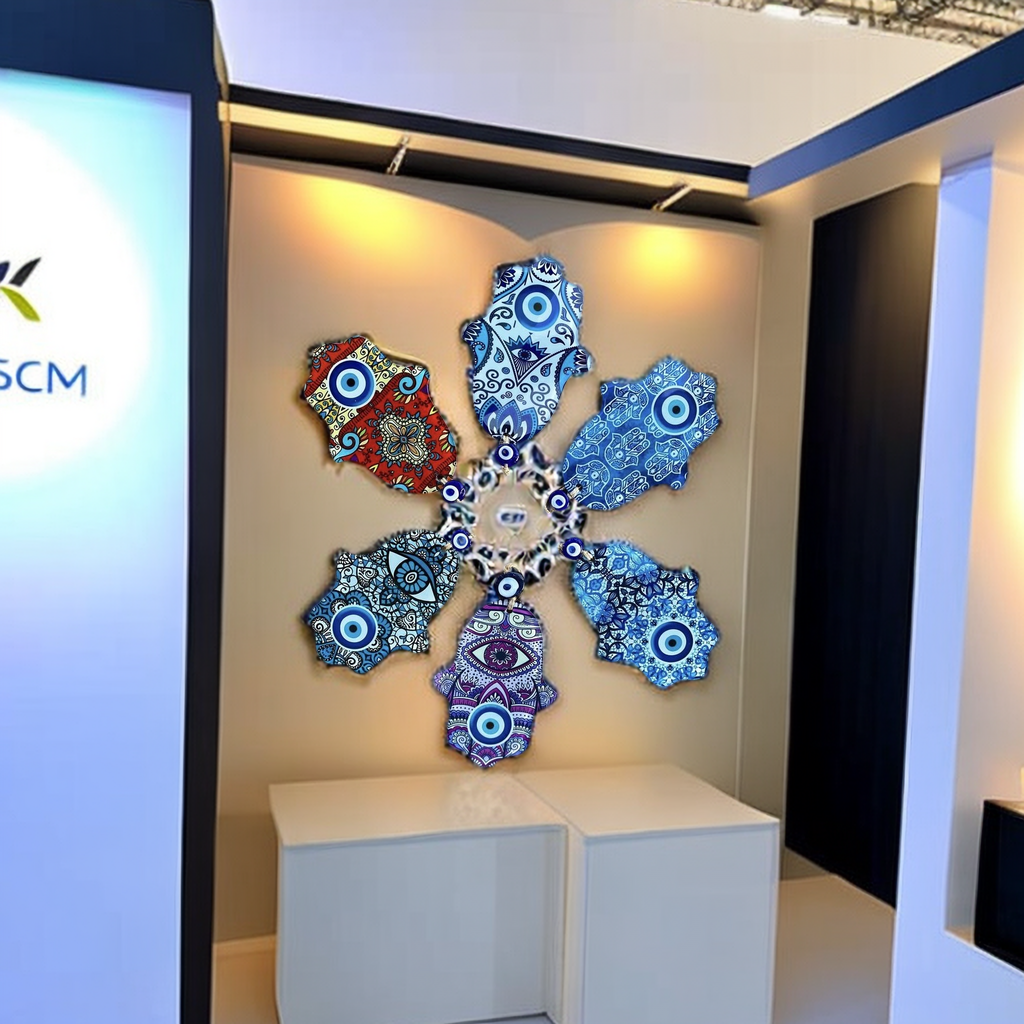 蓝眼睛手掌挂件 各式尺寸款式创意装饰品家居摆件收藏品