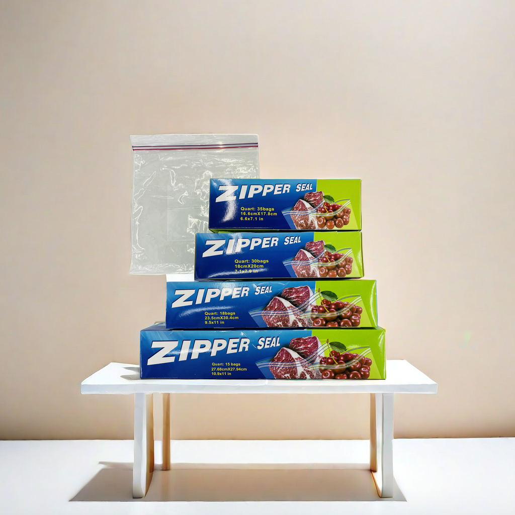 Double self-sealing food bags Application Scenario