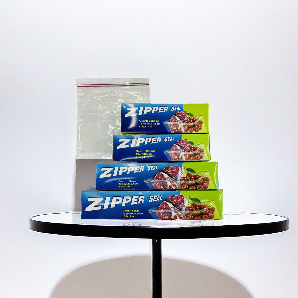 Double self-sealing food bags details Picture