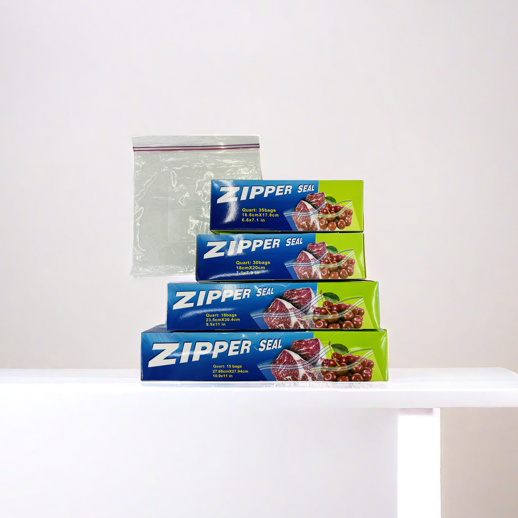 Double self-sealing food bags Specification image