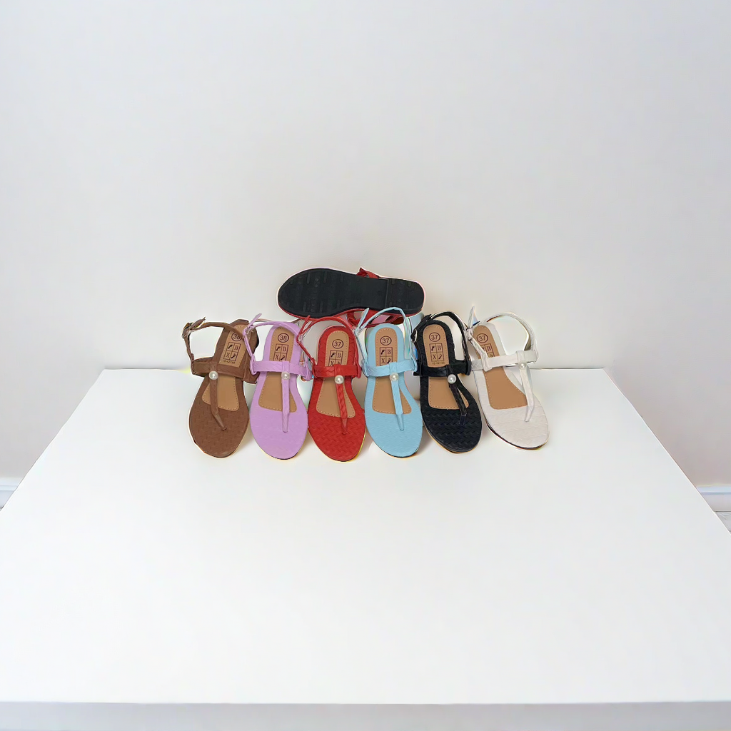 Sandals Pvc Sole Pu Upper Summer Breathable Sandals Female Students Korean Version Of The Trend Thick Soft Sole Non-Slip Women Sandals Application Scenario