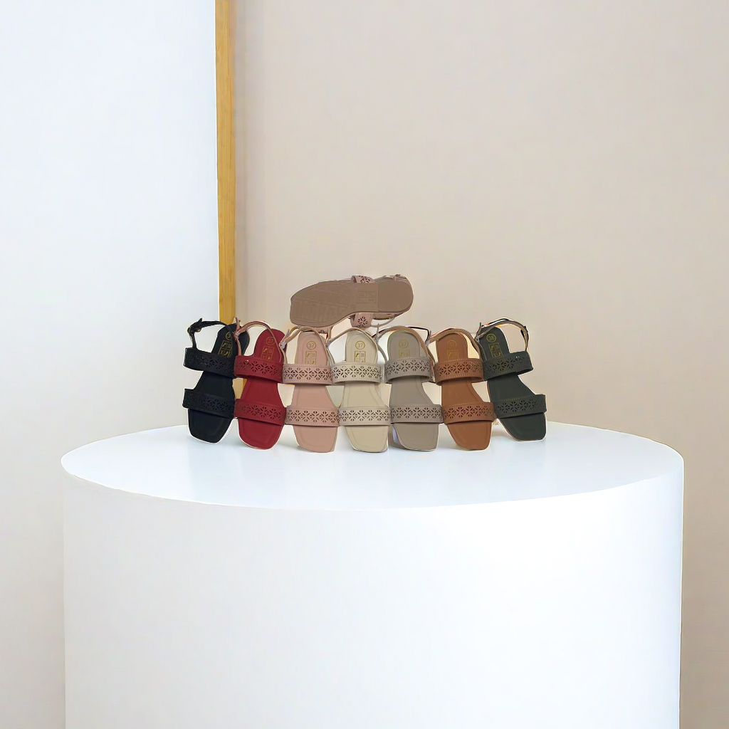 Lg-1566 Sandals Pvc Soles Sandals Women's Summer Flat Thick Sole Soft Sole Non-Slip Breathable Comfortable Application Scenario