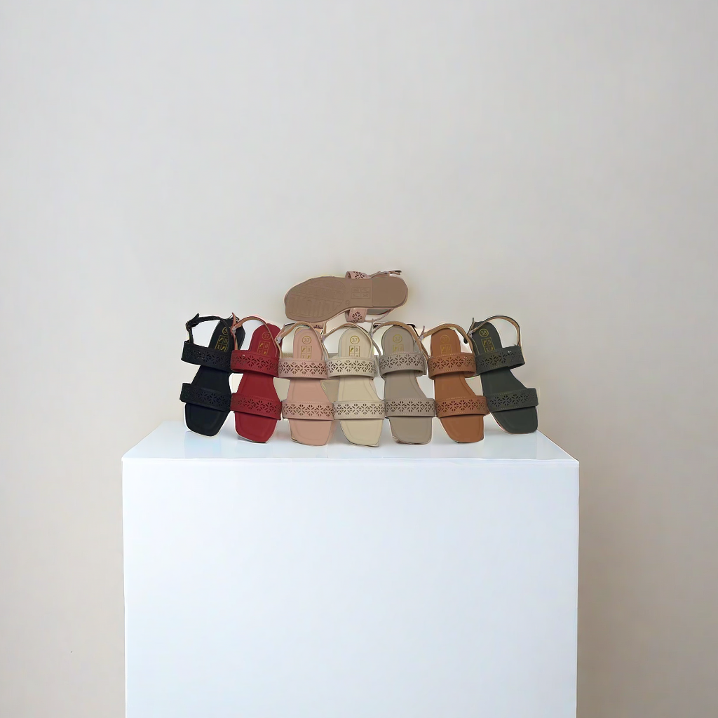 Lg-1566 Sandals Pvc Soles Sandals Women's Summer Flat Thick Sole Soft Sole Non-Slip Breathable Comfortable Specification drawing