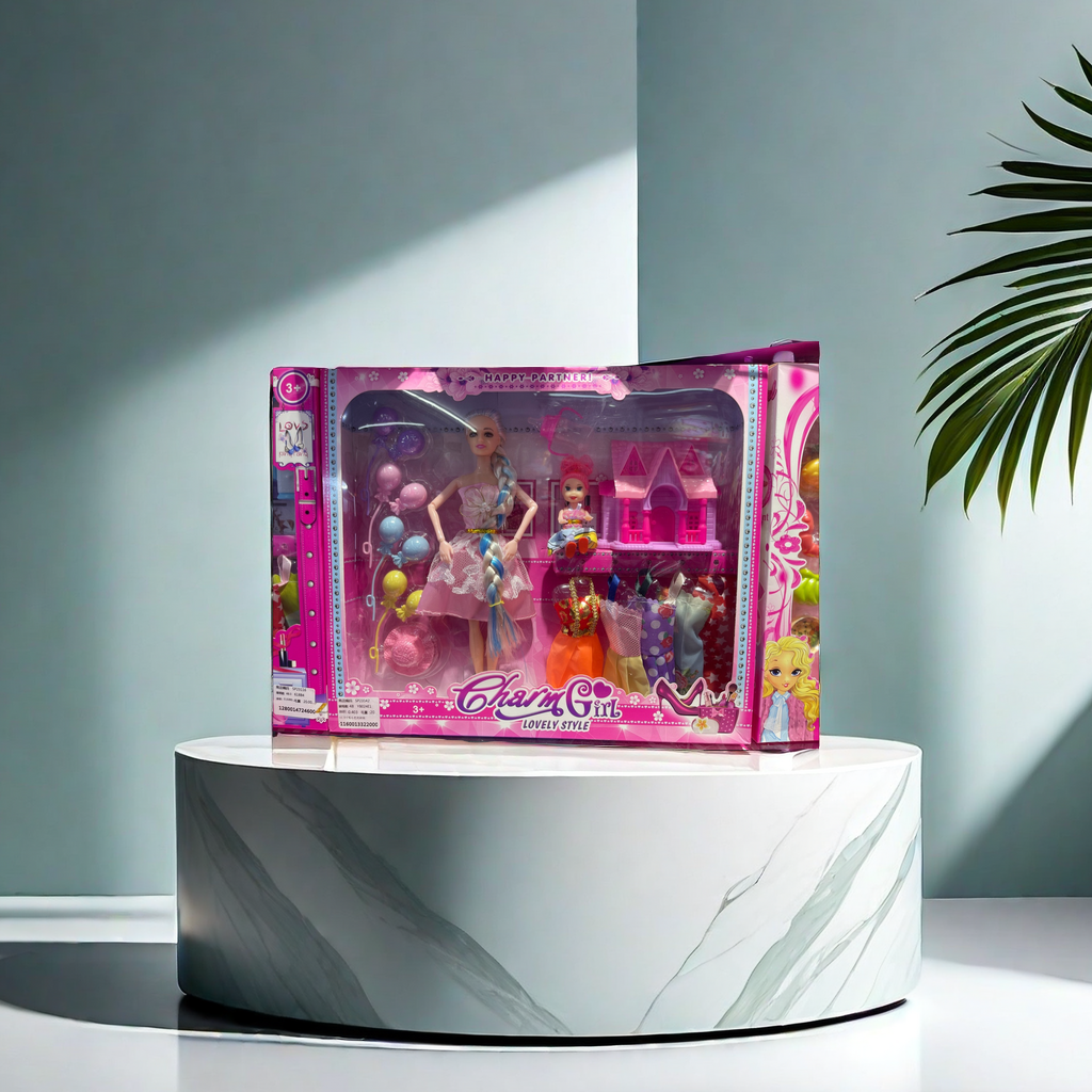 拉布布石膏娃娃玩具手工涂色洋娃娃创意儿童DIY装饰模型