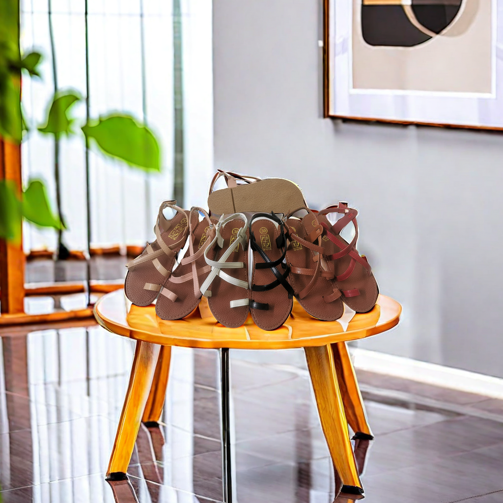 European And American Women's Shoes, African Women's Shoes, Flat Sandals details Picture
