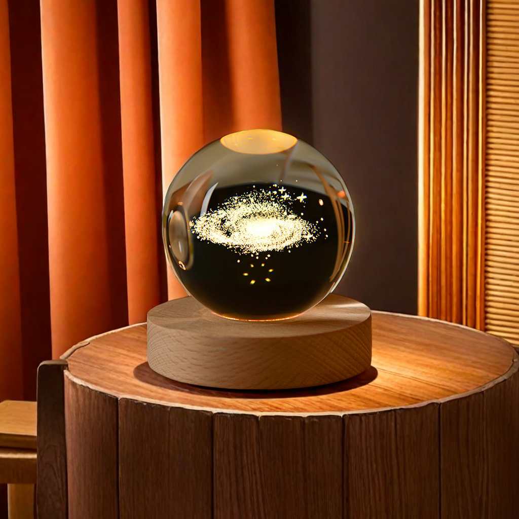 Led Color Rotating Crystal Ball Lights Music Festival Party Stage Lighting Family Ktv Dazzling Lighting Effects Decorative Lamps