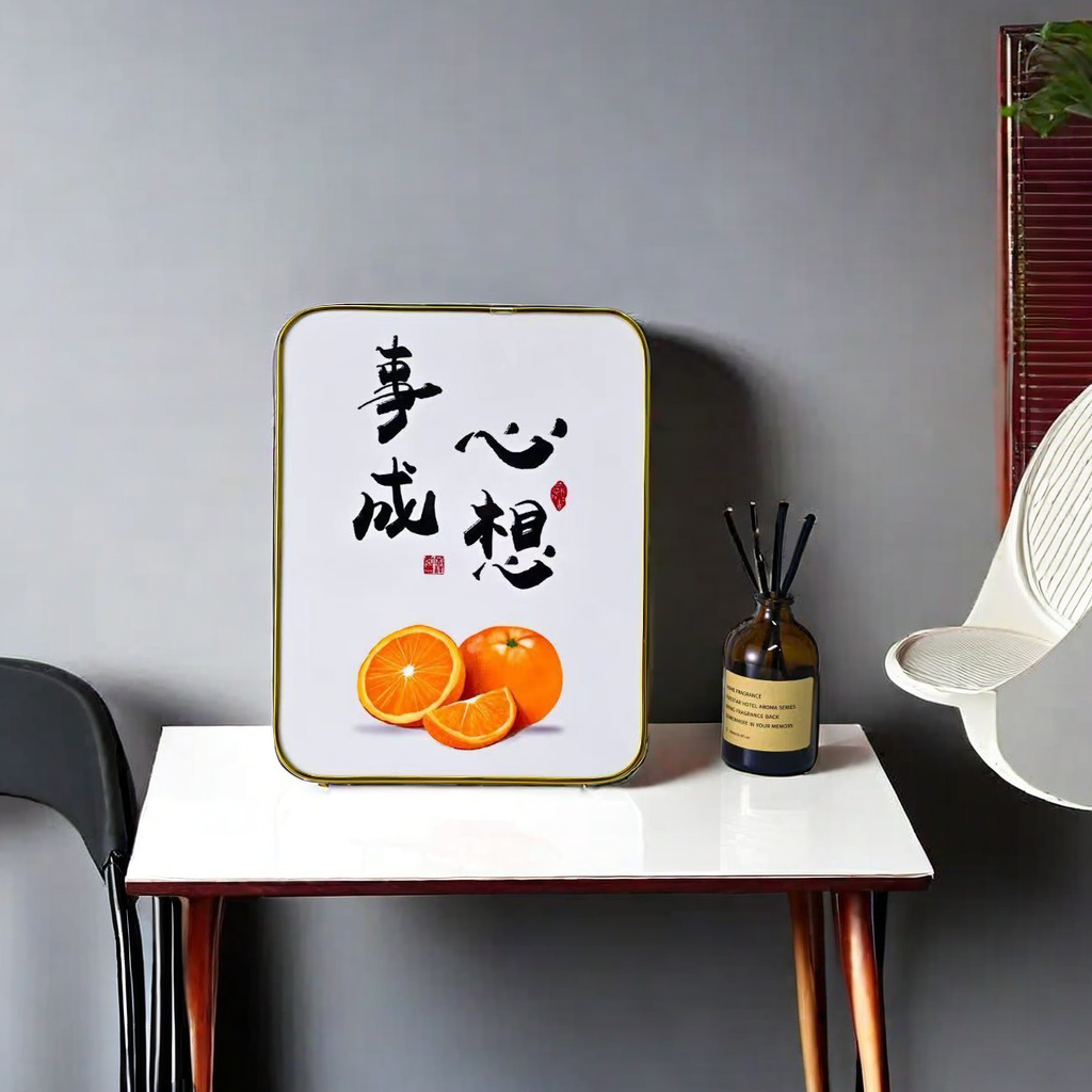 Crystal tree art piece, magnetic table decoration, crystal handicraft piece, exquisite tea pet art collection Specification image