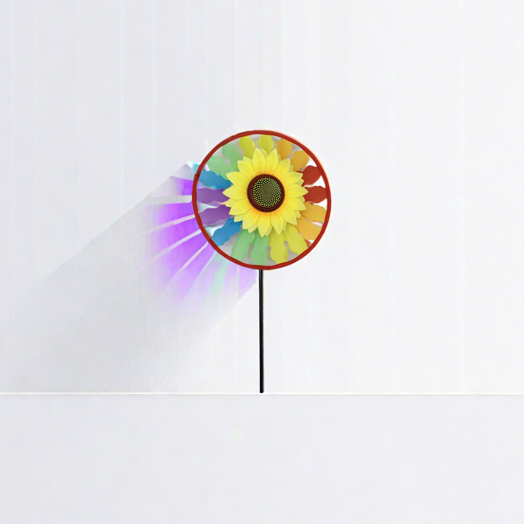 The popular windmill toys at street stalls are small windmills that take photos, swing and rotate. They are children's favorite toys with bright colors that catch the eye Application Scenario