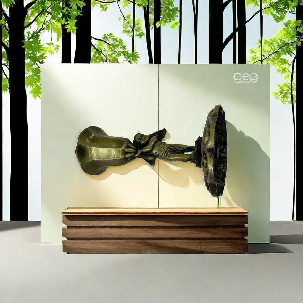 香薰摆件莲花烛台皇冠烛台铁艺烛台首饰铁架子 精致工艺 家居装饰品 环保材质 美观实用